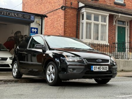2007 Ford Focus 1.6 Zetec, New Nct 09/2026, New Timing Belt, Touchscreen Display, Bluetooth, A/C, Very Reliable Car, Service & Warranty Included, SIMI Dealer, €3,450