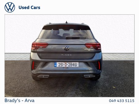 2025 Volkswagen T-Roc R-LINE 75 2.0 TDI 116BHP M6F €38,950 thumbnail