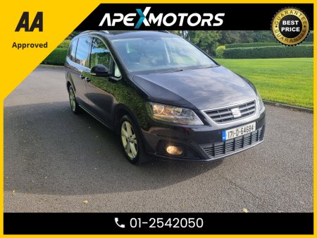 2017 Ford Galaxy FINANCE ARRANGED * SEAT ALHAMBRA * 2.0 TDI CR SE ECOMOTIVE * 7-SEATER MPV * AA APPROVED  * 101 SAFETY CHECKLIST * IMMACULATE * CRUISE CONTROL * NEW NCT SEP-26 * LOW TAX * 12-MONTH ROADSIDE ASSIST €15,949