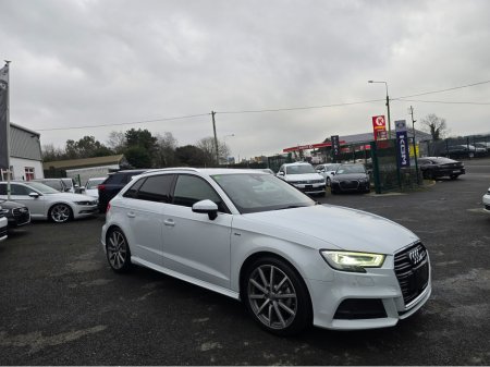 2018 Audi A3 1.4 S LINE EDITION VIRTUAL DIGITAL COCKPIT  CARPLAY ANDROID AUTO - SATNAV - VIRTUAL COCKPIT - NAVIGATION REVERSING CAMERA -BLIND SPOT - PARKING SENSORS €22,950