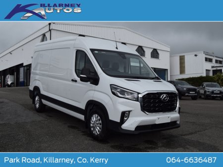 2025 Maxus Deliver 9 LWB Med Roof FWD LUX 2.0TDCi 150BHP Price plus 23% vat