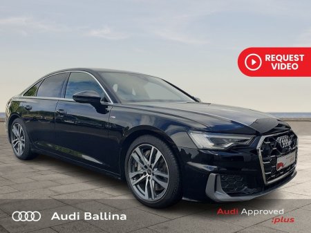2025 Audi A6 S Line BLK ED TfsiE Quattro €61,750