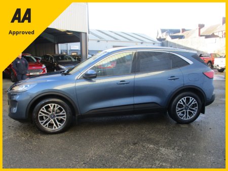 2022 Ford Kuga AUTOMATIC 1.5 TD TITANIUM   EDITION. ONE CAREFUL OWNER.  FULLY SERVICED  WITH 12 MONTHS WARRANTY AND 12 MONTHS AA COVER !! €33,950 thumbnail