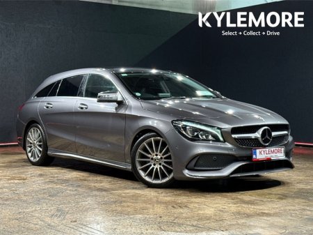 2018 Mercedes-Benz CLA Class SHOOTING BRAKE - AMG WHEELS - HALF BLACK LEATHER UPHOLSTERY / ELECTRIC SEATS - HARMAN KARDON PREMIUM SOUND - PANORAMIC SUNROOF - CRUISE CONTROL - REVE
