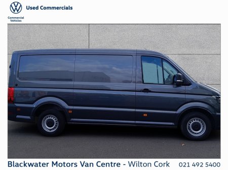 2022 Volkswagen Crafter VAN 35 2.0TDI 177BHP MEDIUM WHEEL BASE HIGHLINE AUTOMATIC 4-MOTION WITH TOWBAR & HEATED SEATS (VAT INVOICE) €32,516 thumbnail