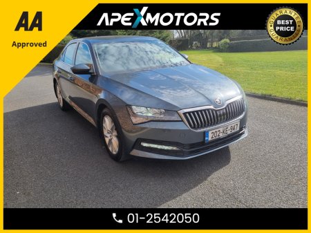 2020 Skoda Superb FINANCE ARRANGED * AMBITION 1.6 TDI 120HP DSG 4DR AUTO * ONE OWNER  * FULL HISTORY WITH MAIN DEALER * AA APPROVED * 101 SAFETY CHECKLIST * AUTOMATIC (DSG) * IMMACULATE * TOP-SPEC 5DR HATCH * LOW KMs €22,949