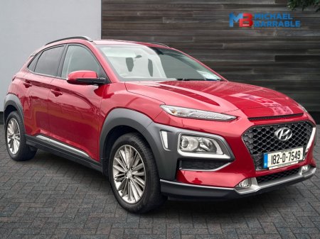 2018 Hyundai Kona KAUAI EXECUTIVE 5DR €15,950