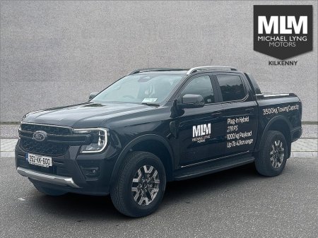 2025 Ford Ranger Wildtrack 2.3 PHEV 281ps (V) Price Ex VAT *Power Roller canopy & Factory fit Towbar * €54,467