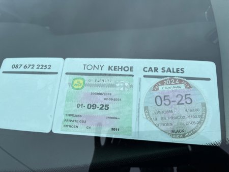 2011 Citroen C4 1.6HDi 90HP VTR+ €2,950 thumbnail