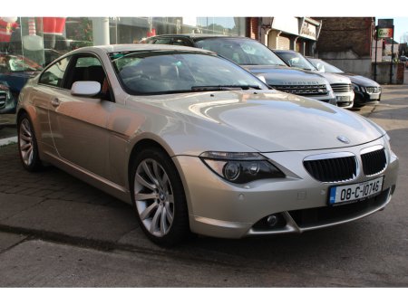 2008 BMW 6 Series 630I M-SPORT COUPE Z601 2DR E63 N52 3.0