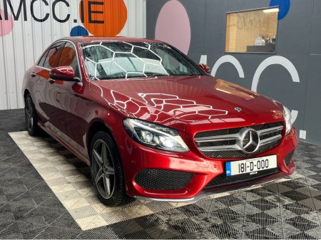 2018 Mercedes-Benz C Class €23950! 2018 MERCEDES C CLASS C220D AUTOMATIC AMG-LINE / 66K KMS / HEATED BLACK LEATHER INTERIOR €23,950