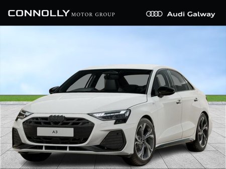 2026 Audi A3 €490 p/m - S-LINE TFSI A/T €52,450