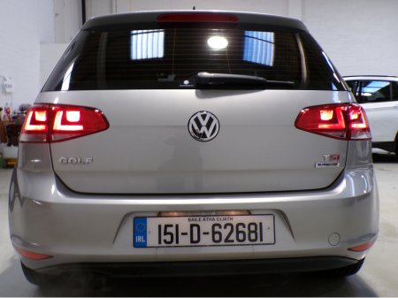 2015 Volkswagen Golf *ONLY 45,000*AUTO*VW GOLF 1.4 TSI HIGH-LINE*COLOUR CAMERA WITH ADAPTIVE CRUISE*UP-GRADED VW ALLOYS*XL MEDIA*HIGH-LINE BODY STYLING*FLAT-BOTTOM SPORT STEERING WHEEL WITH PADDLE SHIFT*RADAR ASSIST**ANTI €14,900 thumbnail