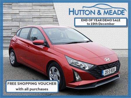 2025 Hyundai i20 Classic 1.2 Petrol 5dr €21,999
