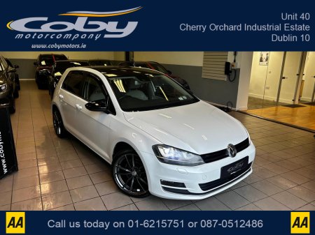 2013 Volkswagen Golf 1.4 5DR AUTO. NCT & Tax, Full Leather, Pan Roof, Cruise Control, Android Auto, MFSW, Reverse Cam, Alloy Wheels, Full Electrics, Parking Sensors, Paddle Shift, Dual Climate Control, Folding seats &more