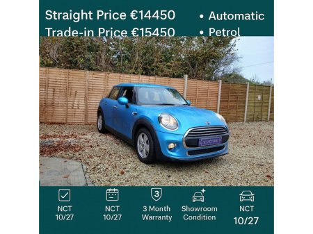 2016 MINI Cooper 1.2 AUTO COOPER €14,450