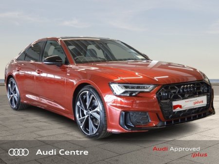 2025 Audi A6 40 TDI QUATTRO S-LINE Price new was € 93,189 GRENADINE RED Sunroof