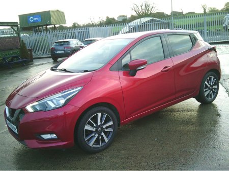 2018 Nissan Micra NEW NCT 2028,  SV+ LOOK , €190 TAX, TAXED,  LOW KMS. S./HISTORY. €10,299