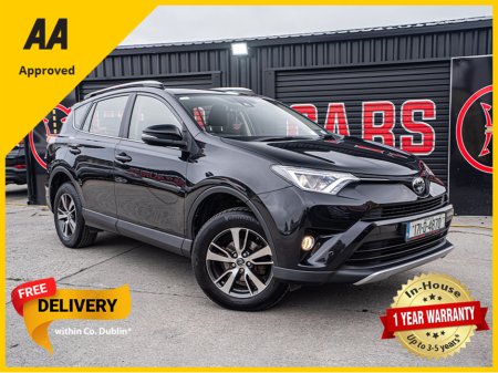 2017 Toyota Rav4 2017 Rav-4 2.0 D-4D Luna/Irish car/1yr warranty