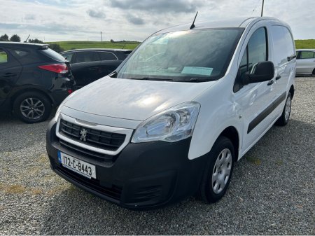 2017 Peugeot Partner PROFESSIONAL L1 BLUE HDI €10,750