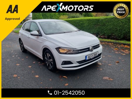 2018 Volkswagen Polo FINANCE ARRANGED * 1.0 NEW MODEL  * TOP-SPEC TSi-COMFORTLINE * AUTOMATIC (DSG) * NEW NCT OCT-27 * 2-KEYS * AA APPROVED * 101 SAFETY CHECKLIST *IMMACULATE *COLOUR REVERSE CAMERA *LOW LOW KMs 01-2542050