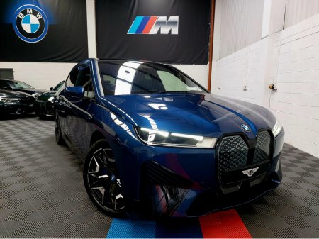 2023 BMW iX 2023 IX XDRIVE40 M SPORT EDITION (BIG SPEC ) DRIVER ASSIST PROFESSIONAL PACK- HEAT COMFORT PACK - SKY LOUNGE ROOF- PARK ASSIST  PROFESSIONAL  PACK-  TECH PACK PLUS - HARMON KARDON -- COMFORT ACCESS €54,995