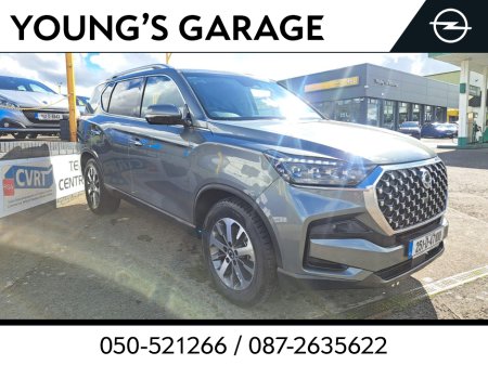 2025 KGM Rexton 2.2 P/T 4WD 2 SEAT COMMERICAL