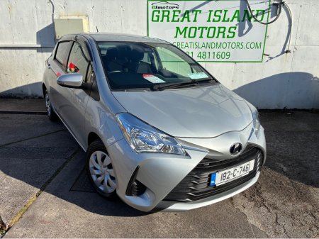 2018 Toyota Yaris DBA-KSP130 5DR AUTO €12,750