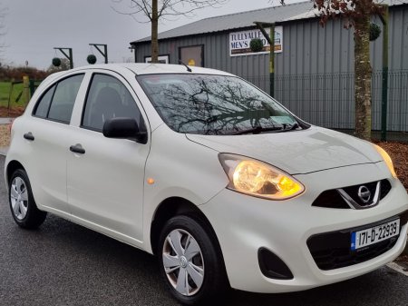 2017 Nissan Micra 2017 NISSAN MICRA 1.2L LONG NCT €6,990 €6,990 thumbnail