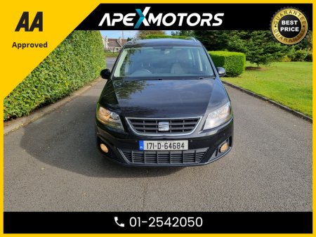 2017 Ford Galaxy FINANCE ARRANGED * SEAT ALHAMBRA * 2.0 TDI CR SE ECOMOTIVE * 7-SEATER MPV * AA APPROVED  * 101 SAFETY CHECKLIST * IMMACULATE * CRUISE CONTROL * NEW NCT SEP-26 * LOW TAX * 12-MONTH ROADSIDE ASSIST €15,949