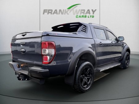 2021 Ford Ranger 2.0 WILDTRAK ECO BLUE **210 BHP**AUTOMATIC**NO VAT**FULLY KITTED**AS NEW**FSH** €33,450