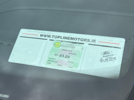 2012 Ford S-Max 1.6 TDCI ZETEC 113BHP//7 SEATER//NEW NCT// 5DR €5,850