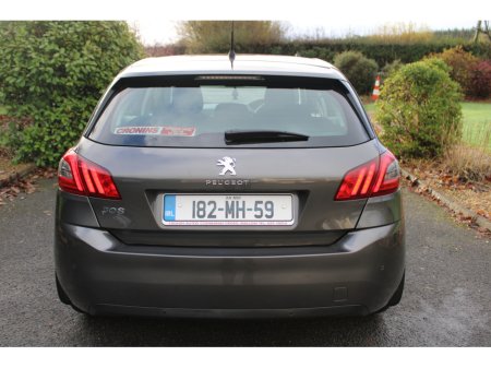 2018 Peugeot 308 B6 F/L ACTIVE 1.6 BLUE HDI 100 4DR €9,595 thumbnail