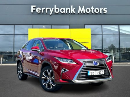 2018 Lexus RX 450 h 450H 3.5 4X4 LUXURY E-CVT 5 5DR AUTO