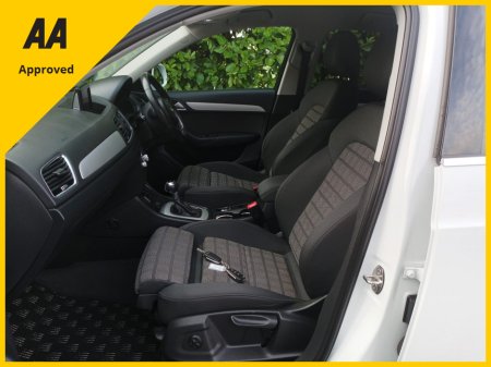 2017 Audi Q3 Q3 SPORT  1.4 PETROL AUTOMATIC  REVERSE CAMERA AUDI MULTIMEDIA SYSTEM HEATED MIRRORS JUST FULLY SERVICED 2 YEARS NCT AND 1 YEARS ROAD TAX €19,949