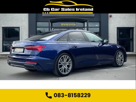 2021 Audi A6 2.0 TDI 40 Black Edition Saloon 4dr Diesel S Tronic quattro 1 OWNER, 4X4 WHEEL DRIVE, REVERSE CAMERA €43,800