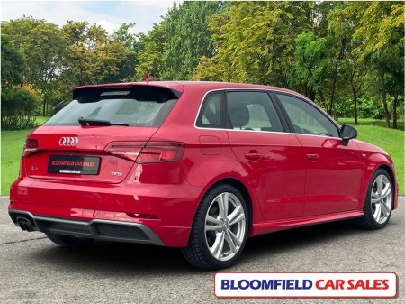 2017 Audi A3 1.4 TFSI, S-LINE, 2 YEAR NCT // IMMACULATE €18,950 thumbnail