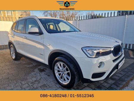 2015 BMW X3 SDRIVE 18D SE G2 ZX3A 4DR SDR18DSEG2 €13,950