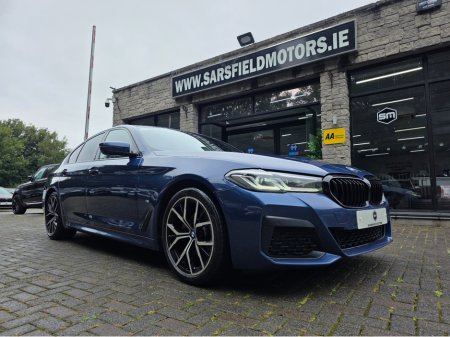 2020 BMW 5 Series 520D M-SPORT MHT AUTO. FSH. FINANCE ARRANGED. SIMI. AA APPROVED.