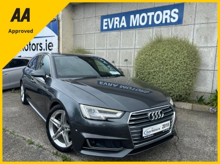 2018 Audi A4 ESTATE S-LINE AUTOMATIC 2.0 PETROL //HIGH SPEC//LOW MILES//WINTER SALE €1000 REDUCTION// €23,950