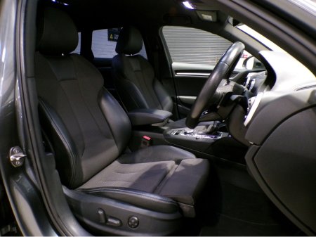 2018 Audi A3 Sportback S-LINE SPORTBACK*FACELIFT MODLE*AUTO*HEATED LEATHER ELECTRIC S-LINE SEATS*PARKING SENSORS WITH COLOUR CAMERA*ADAPTIVE CRUISE CONTROL*PADDLE SHIFT*FULL SAFETY PACK* €21,900 thumbnail