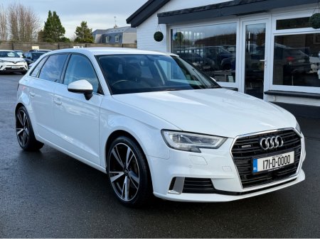 2017 Audi A3 2.0 TFSI SPORT QUATTRO AUTO €22,950