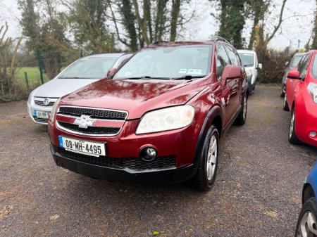 2008 Chevrolet Captiva 2.0 Diesel LT AWD 7 Seats Auto €1,200