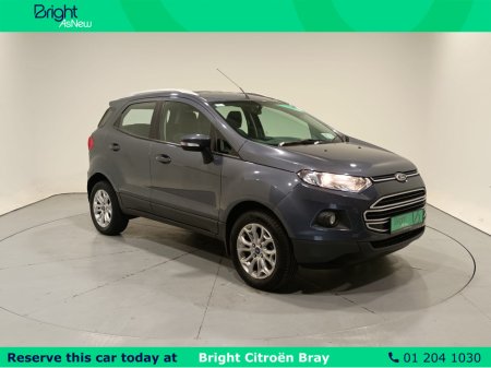 2016 Ford Ecosport ZETEC 1.5 TDCI 90 PS 4DR €12,950
