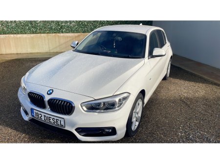 2018 BMW 1 Series 118D sport €18,950
