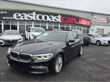 2017 BMW 5 Series 523D LUXURY - CARPLAY NAVIGATION EDITION FULL LEATHER ELECTRIC HEATED SEATS - 360 REVERCE CAMERA - PRIVACY GLASS €25,950