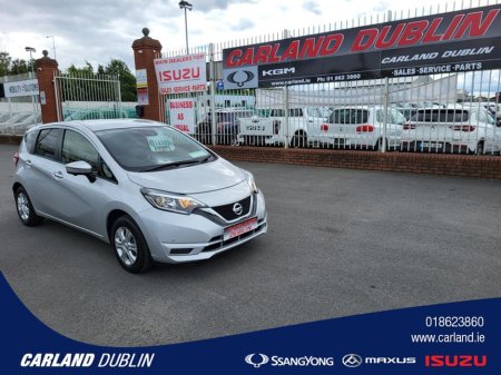2019 Nissan Note (2yr warranty) 1.2 petrol Automatic Stock ID: 639934 €12,750
