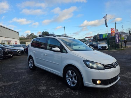 2013 Volkswagen Touran ( 132 )1.4 TSI AUTOMATIC 7 SEATER FAMILY CAR  REV CAMERA ALLOYS  LOW TAX BAND €10,750