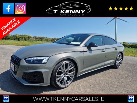 2023 Audi A5 SPORTBACK 35 TDI 163BHP S-TRONIC S LINE BLACK EDITION From €180 P/w