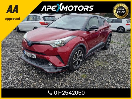 2018 Toyota C-HR FINANCE ARRANGED * NEW NCT DEC-27 * IMMACULATE * STAMPED SERVICE HISTORY * AA APPROVED * 101 SAFETY CHECKLIST * AUTOMATIC * HEATED SEATS * COLOUR REVERSE CAMERA * TOP-SPEC 5DR HATCH * LOW LOW KMs * CR €19,749